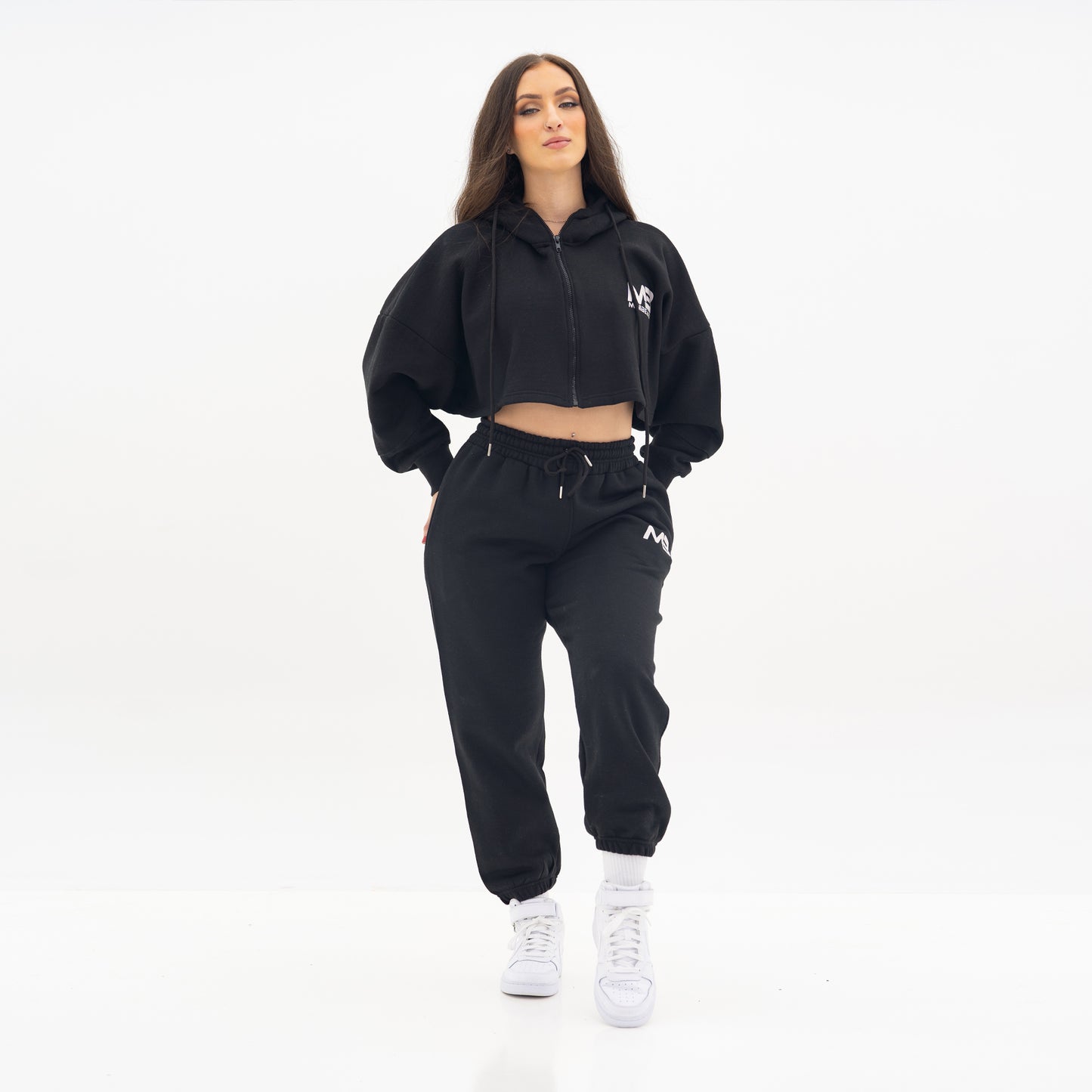 Boyfriend Cropped Hoodie