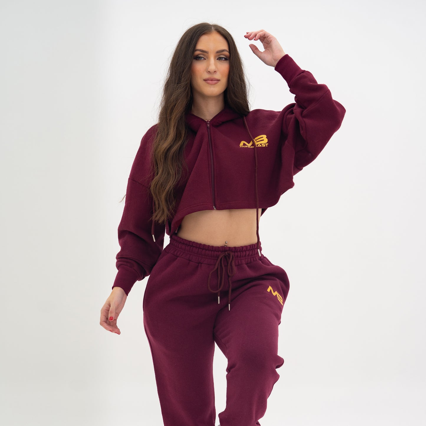 Boyfriend Cropped Hoodie