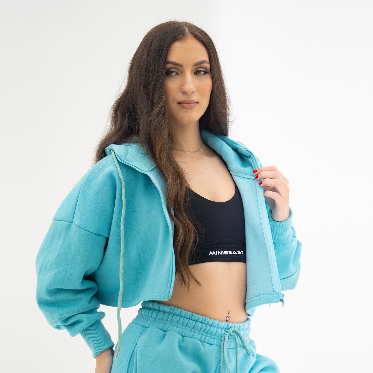 Boyfriend Cropped Hoodie