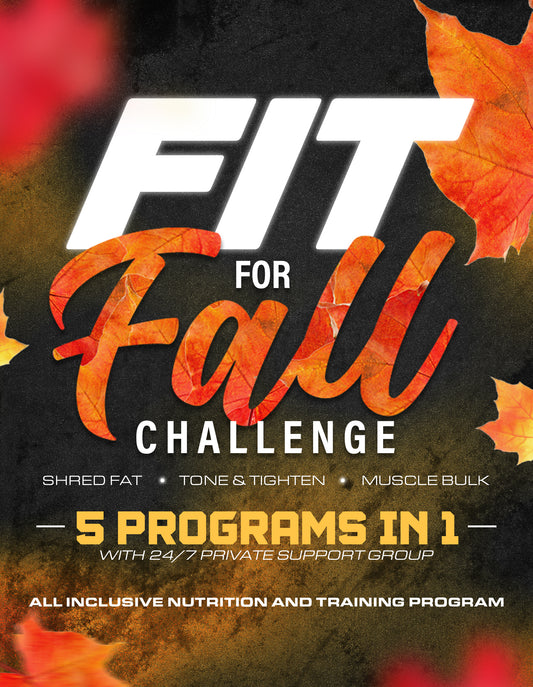 Fall 8 Week Total Body Transformation Challenge 2024