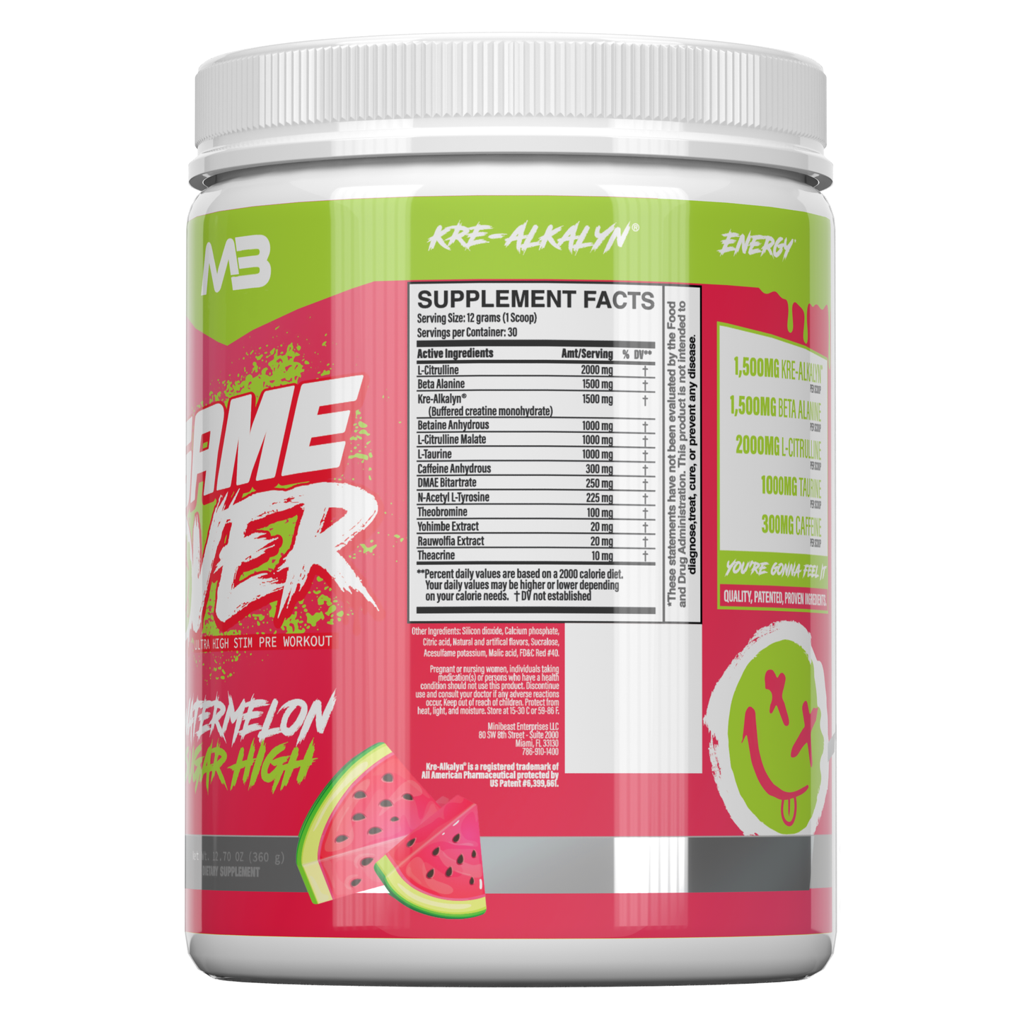 Game Over (High Stim Pre-Workout)