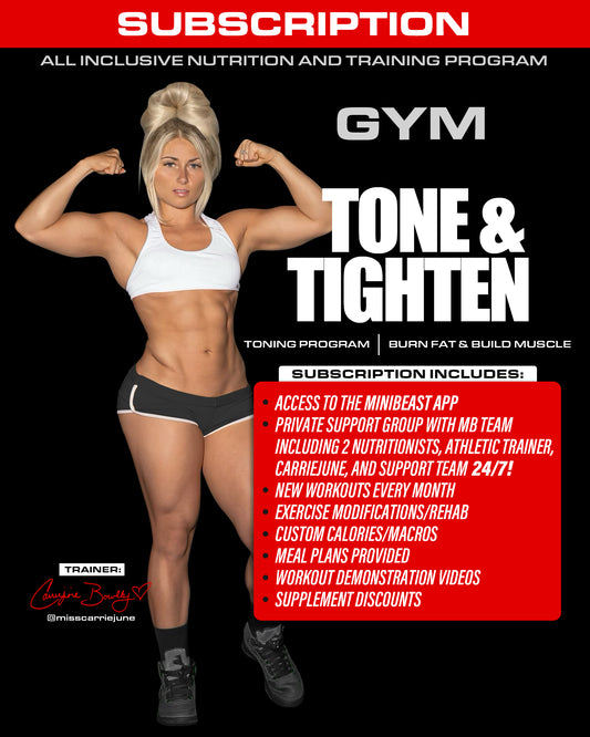 All Inclusive Tone and Tighten Program - Gym