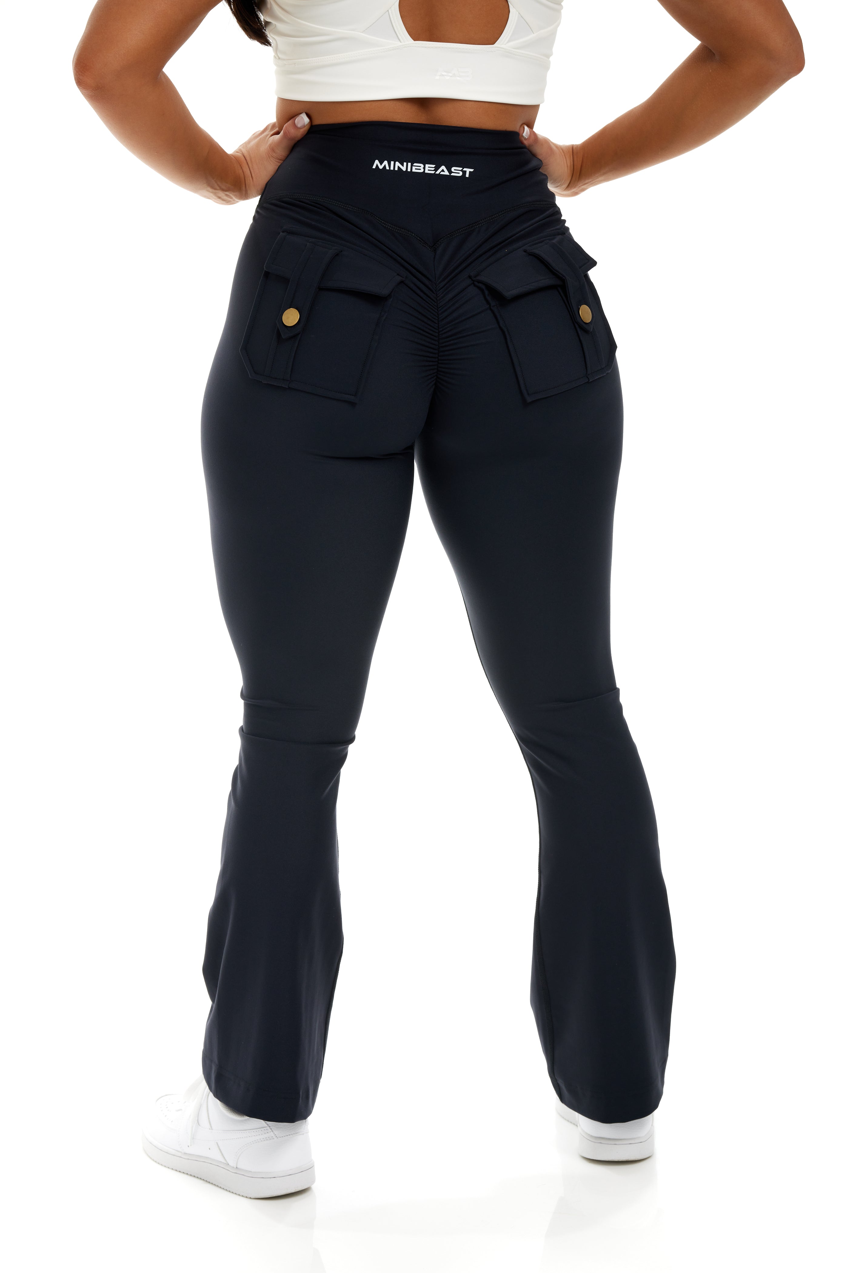 Curve Cargo Flare Leggings – MiniBeast Enterprises, LLC