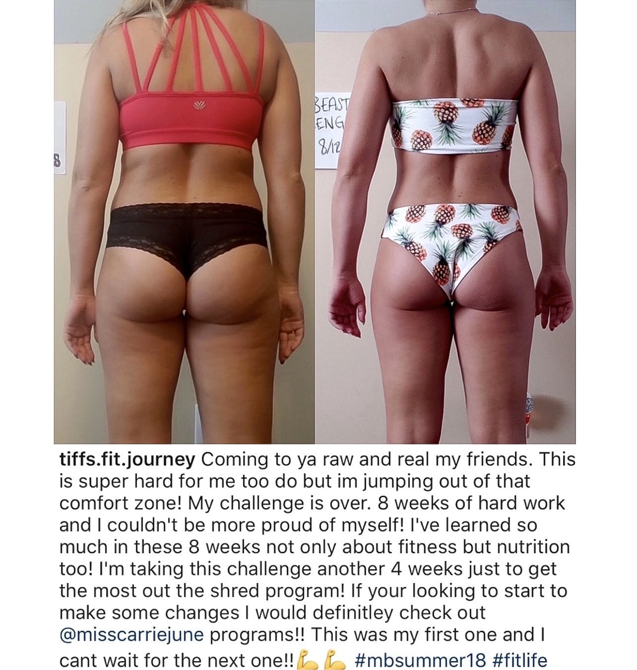 New Year's Resolution 8 Week Total Body Transformation Challenge