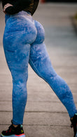 Curve Classic Leggings (Medium Height Waist) Marble