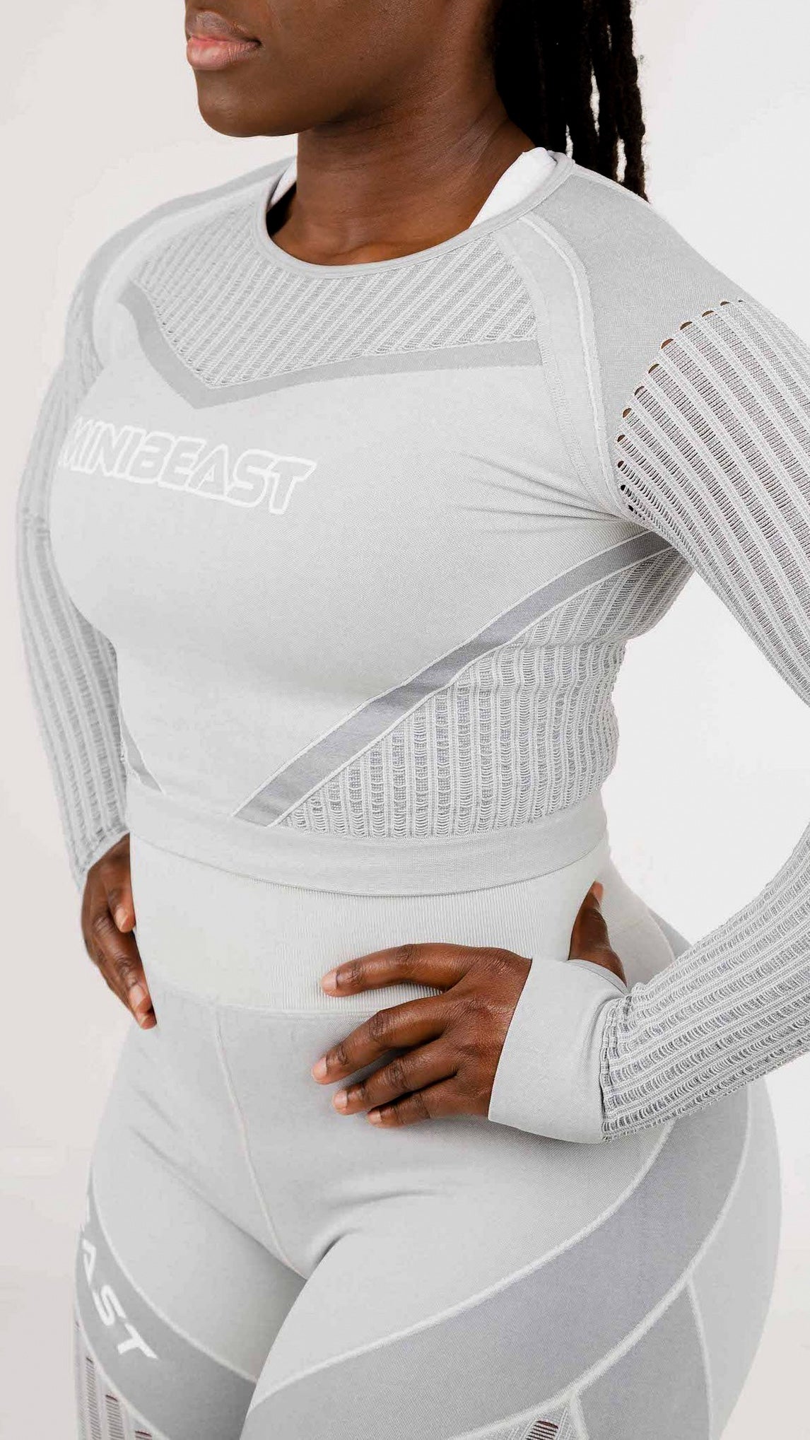 Women's Fitness Wear: Allure Crop Top – MiniBeast Enterprises, LLC